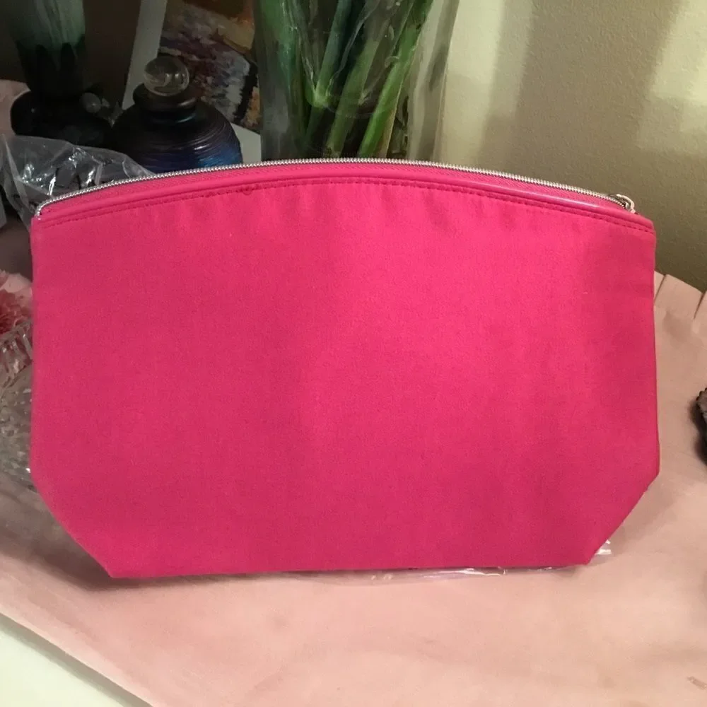 Lancôme Pink Cosmetic/Jewelry Etc. Bag